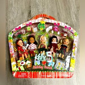 Barbie Kelly Club 5 Holiday Bunch